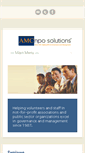 Mobile Screenshot of amcnposolutions.com